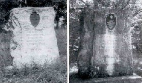 Keyes Marker at Alcove Spring