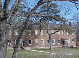 The East Building of Shawnee Indian Mission