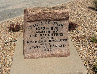 Santa Fe Trail Marker